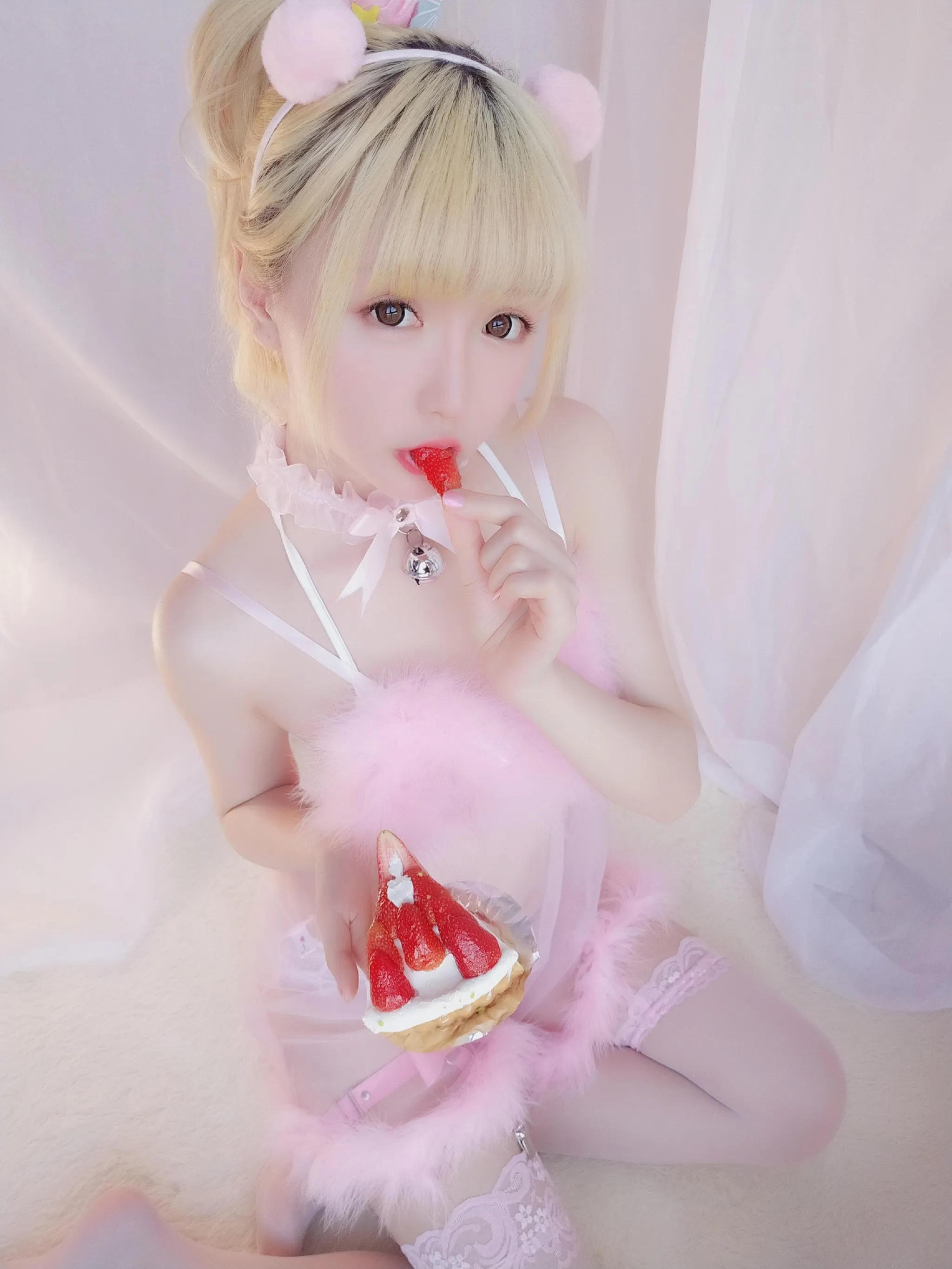 星之迟迟 – VOL.09 草莓睡衣包-草莓睡衣（61P） [61P]插图5